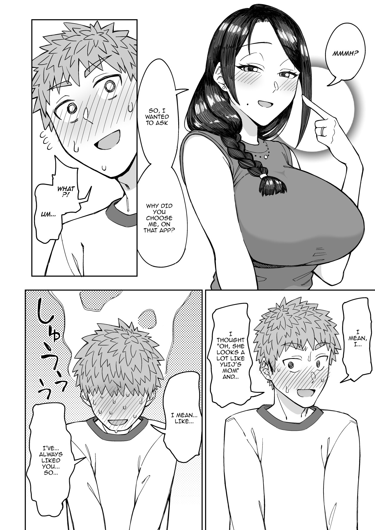 Hentai Manga Comic-My First Love Was My Friend's Mom-Read-11